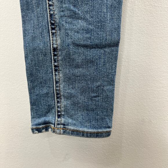 Rag & Bone Dive Jeans Denim Freemont Wash Cotton Blend High Rise Skinny Size 26 - Picture 4 of 9